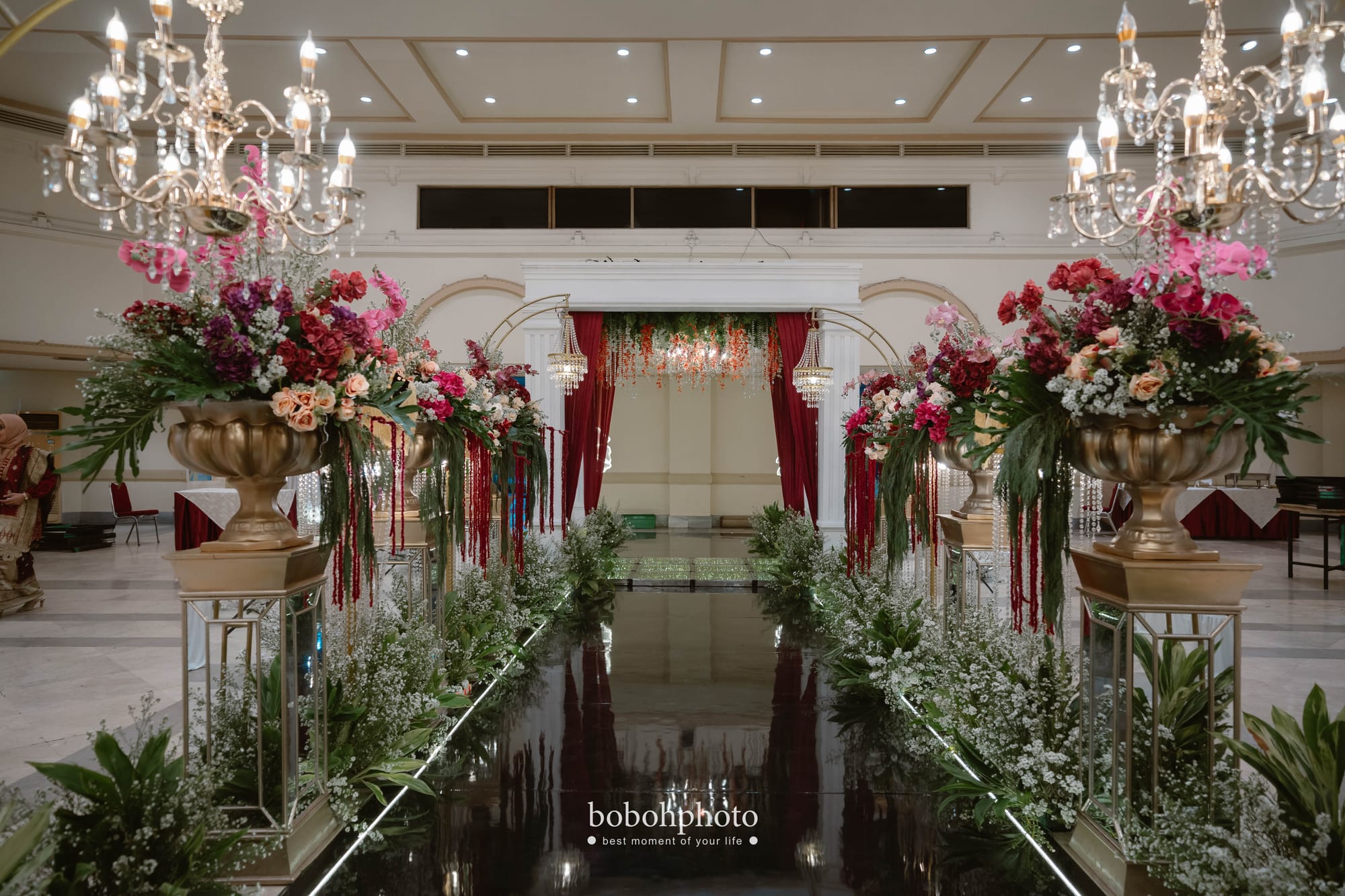 Nabila & Faisal: lorong dekorasi